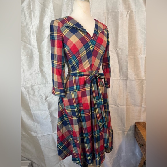 Modcloth Count The Ways A-line Plaid Dress - Picture 11 of 16
